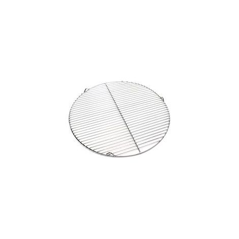 Grille de barbecue ronde 55 cm – Acier inoxydable V2A – Barres de 4 mm pour cuisson uniforme – Compatible charbon de bois et gaz (1/3)