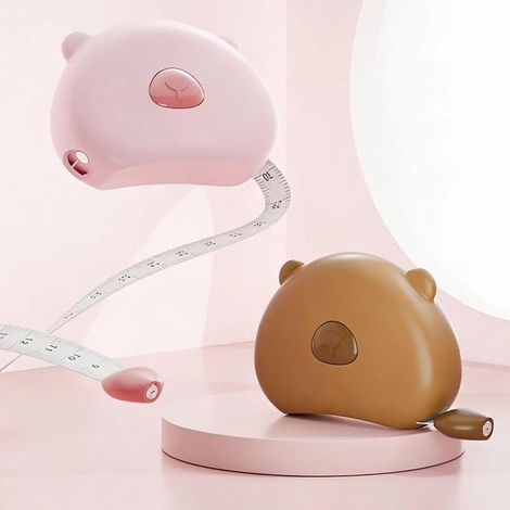 2 Pièces de Metre Ruban Couture Double Face, Ruban Mesure Corps Extensible, Professionnels Measure Tape avec Fermoir Magnétique, Adapté pour l'usage Domestique et les Ateliers de Couturiers