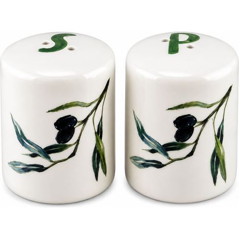 Salière et poivrière olives (1/2)