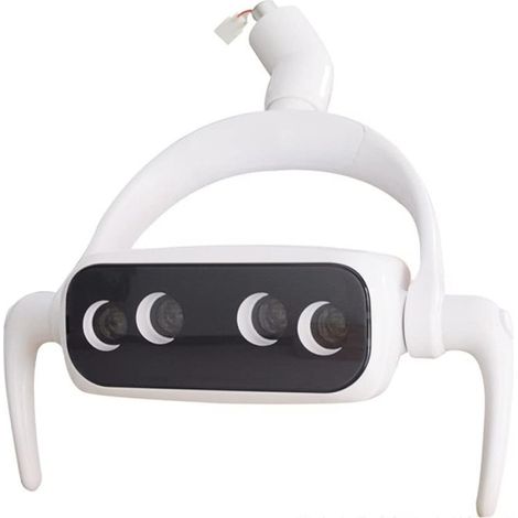 Lampe LED Examen Buccal 4 LED – Blanche – Pour Soins Dentaires Professionnels – Haute Précision (1/5)
