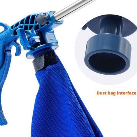 Pistolet à vide industriel double usage, compresseur d'air pneumatique, pompe à air, aspirateur à cendres pour usage domestique et professionnel (1/5)