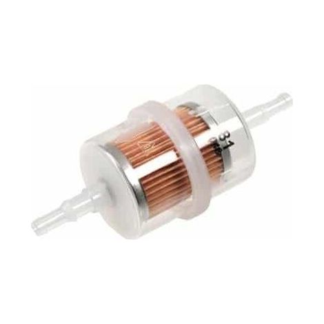 Filtre A Essence - 1 Pièce - Diamètre 43 Mm - Entrée 6 5 Et 8 5 Mm - Longueur 122 Mm - Universel Pour Moteurs À Essence (1/3)
