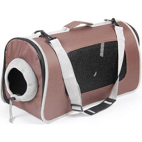 Katzentransportbox, braun, 25 x 42 x 25 cm (1/5)