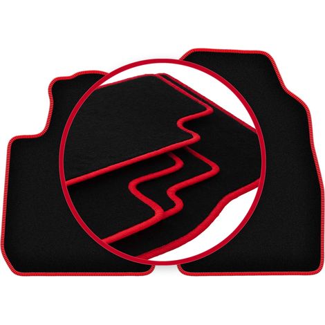CARLUX-RED Autofußmatten für: Ford StreetKa Cabrio (2003-2006)