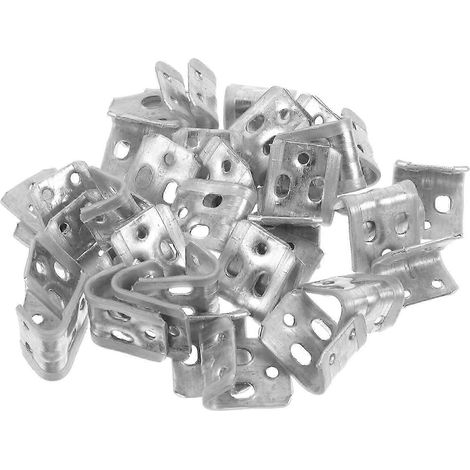 100 fixations robustes pour ressorts de canapé, pour la réparation de meubles, clips pour ressorts rembourrés, compatibles avec les ressorts de canapés et de fauteuils sectionnels, connecteurs de meub (1/5)