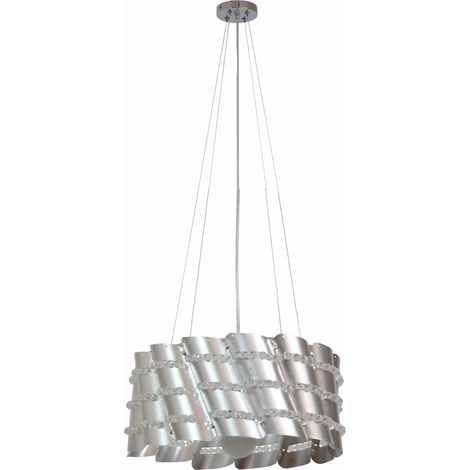Lampada a sospensione Candellux Smile argento Ø35 E27 (1/2)