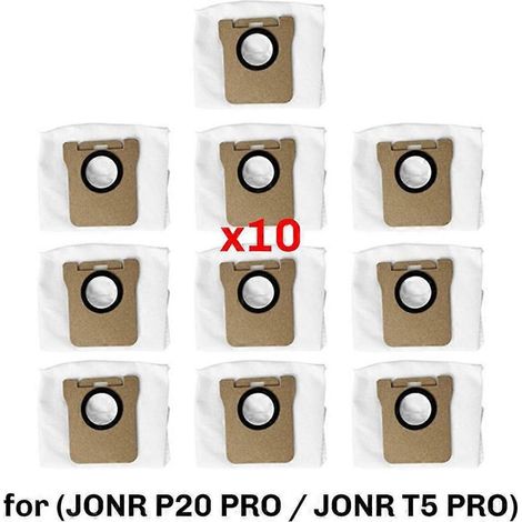 Accessoires de sacs à poussière pour aspirateurs JONR P20 PRO et JONR T5 PRO (1/5)