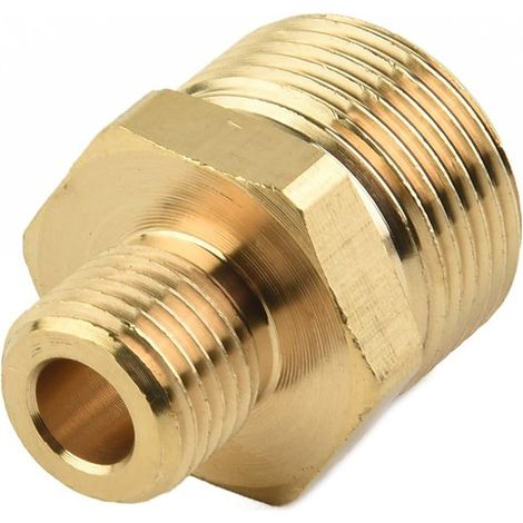 Raccord M22 x 15 mm mâle vers G1/4 parfaitement adapté aux besoins d'adaptation du tuyau