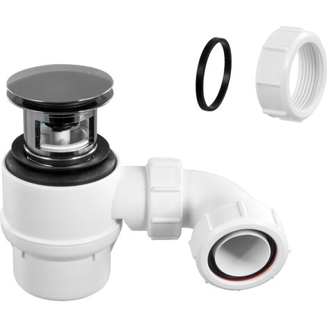McAlpine 1.5" Bath Trap With Clicker Plug - Durable & Efficient