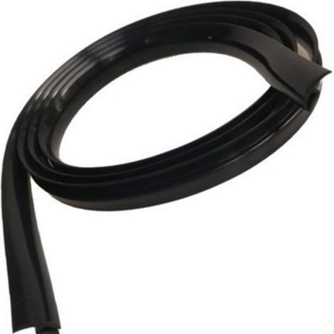 Joint de Pare-Brise Avant en Caoutchouc Universel 1,8 m Noir