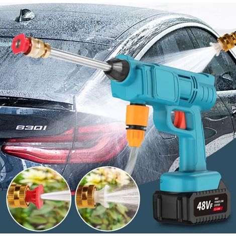 Nettoyeur haute pression 200 W, 2 batteries, lavage de voiture (1/5)