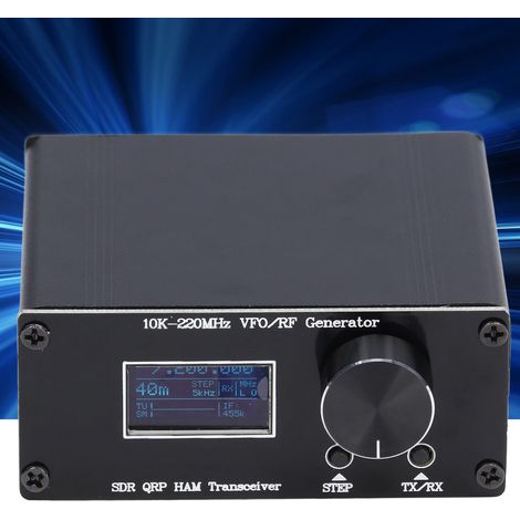 Frequenzumsetzer-Oszillator (10 kHz–220 MHz), VFO/HF-Generator, SDR, QRP, HF-Transceiver (1/5)