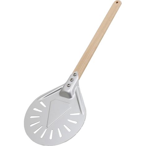 Pelle à pizza perforée, pelle en aluminium pour pizzas (1/5)