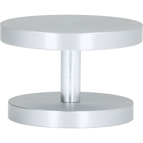 Doppelseitiger Tamper 51/58 mm für gemahlenen Kaffee, Silberpulverpresse (1/5)