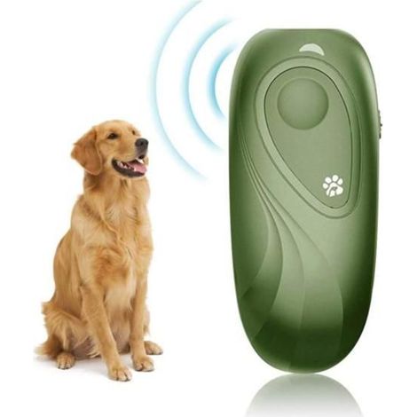 Appareil anti-aboiement à main portable à ultrasons à fréquence réglable - entraînement en plein air pour chiens (1/5)