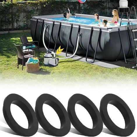 10 Stück O-Ringe für Intex Schwimmbad, Schwimmbad-Filterpumpendichtungen, Gummi-O-Ringe für Schwimmbadventile 26323CA, 26323EH, 26331CA, 26331EH, 26337EH