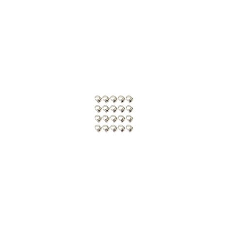Collier De Serrage - Acier Inoxydable 304 - Pour Tuyau Flexible 6-12mm - Lot De 20 Pièces (1/3)