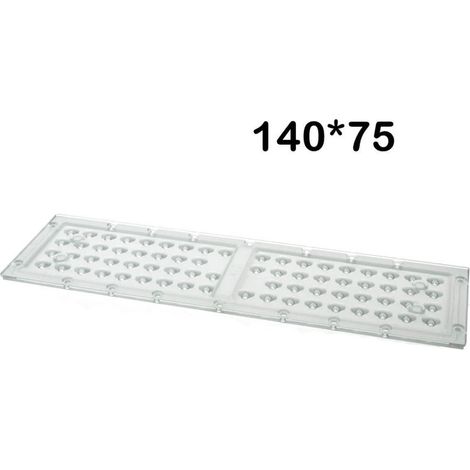 Lente 14075 Gradi Doppio Angolo Per Modulo Del Proiettore Led FE3150N FE1150N Compreso Guaine Silicone Per Illuminazione Stradale