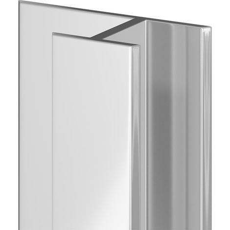 WholePanel 5mm Silver Aluminium Wall and Ceiling Panel H Joint Trim (1/5)