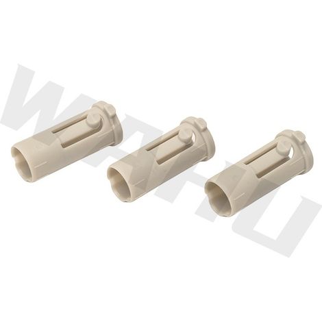 Lot de 3 manchons blancs pour accessoires (390-791), compatibles avec les aspirateurs 4140-791-7207 et 41407917207. Tube de raccordement en plastique pour les têtes de brosse. – 20 lots.