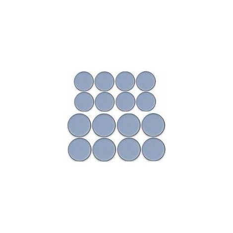 Lot de 16 patins en téflon autocollants pour meubles Dimensions 25mm et 30mm Glisseurs pour sols durs Réduction du bruit et protection (1/5)