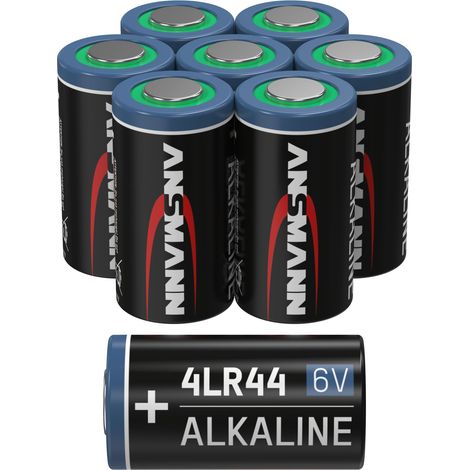 ANSMANN Piles alcalines 4LR44 6V (lot de 8)