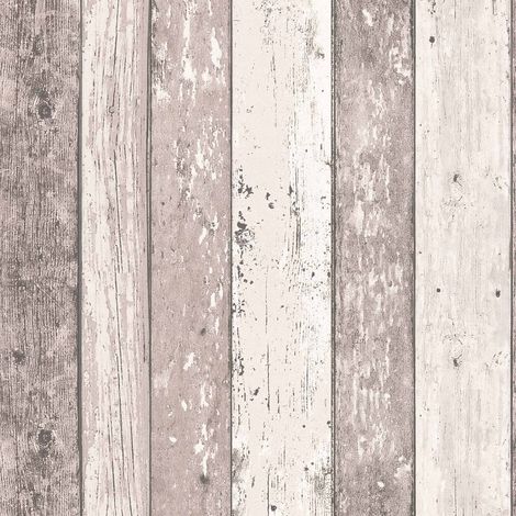 Papier peint bois usé gris moderne pour salon Tapisserie salon imitation bois gris tendance Papier peint couloir & chambre adulte