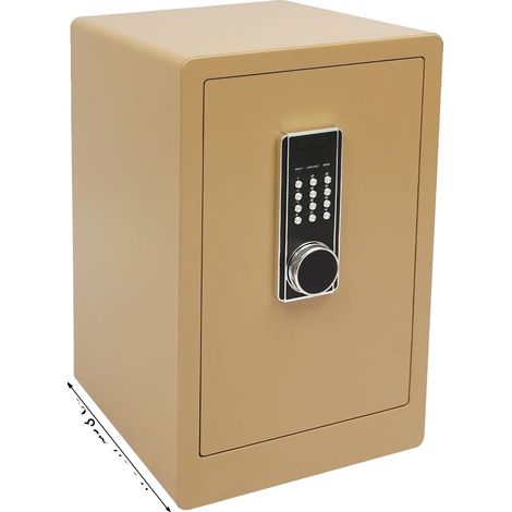 Seguro, diseño independiente, protección mejorada, oro (1/2)