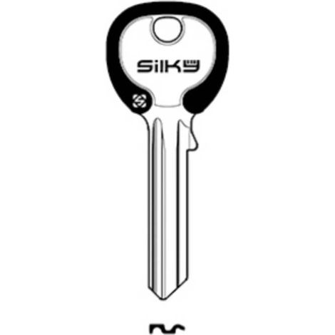 10 x SILCA YA31DZ CHIAVE PROFILO SILKY OTTONE