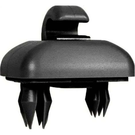 Reemplazo del soporte del gancho del Clip del parasol del coche para Audi A1 A3 A4 A5 Q3 Q5 (8E0 857 562) A7 B6 B7 B8 S4 S5, negro