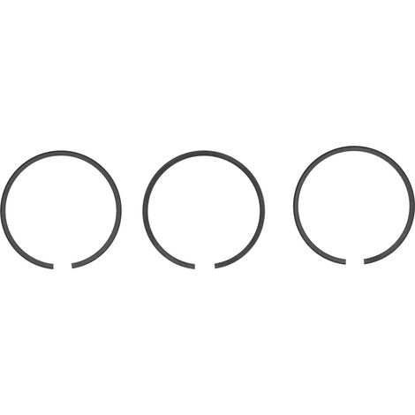 Kit de 3 segments de piston métalliques de 42 mm pour compresseur d'air OTS (1/5)