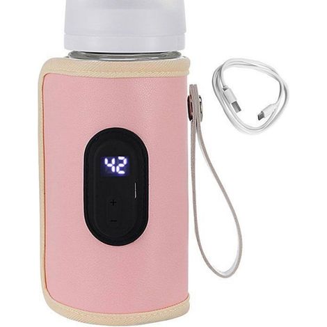 Chauffe-biberon électrique compatible avec tous les biberons, écran LCD intégrée, haute qualité et durable, usage quotidien (1/2)