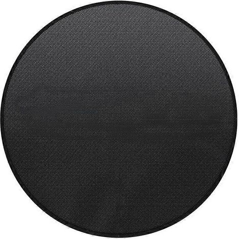Tapis de foyer compatible avec les réchauds individuels et les feux de camp, tapis de foyer rond ignifugé double face, sous-tapis de barbecue, 22 pouces. (1/5)