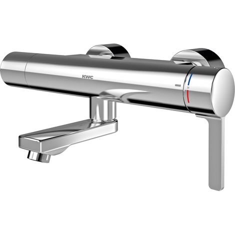 KWC AR Thermostat-Wandbatterie, F5, EHM,  Schwenkauslauf, 155 mm, Hygieneeinheit