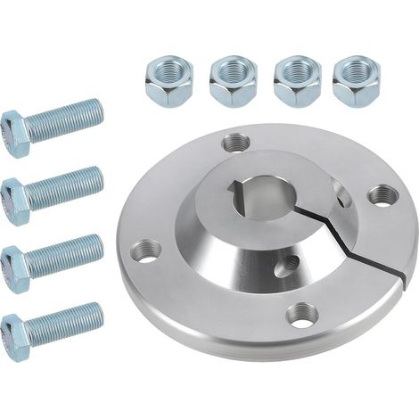 1" Aluminum Rear Axle Hub (25.4mm) Clamping Split Hub Suitable for 4x4 Off Road Go Kart (1/5)