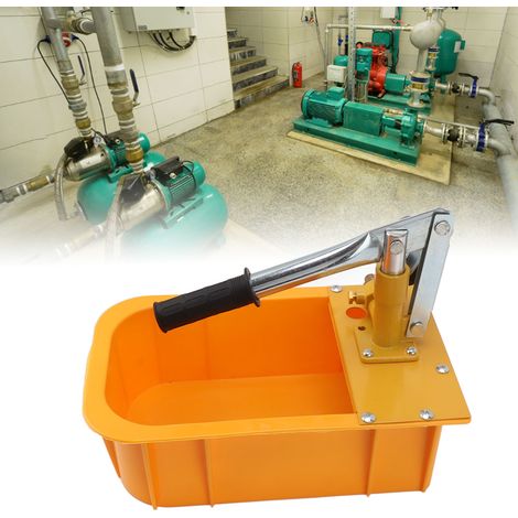 Pompe de test de pression manuelle, tuyau d'eau de robinet PPR, machine de test de pression pour chauffage au sol, détecteur de fuites, testeur de pression de tuyau d'eau, manomètre portable. (1/5)