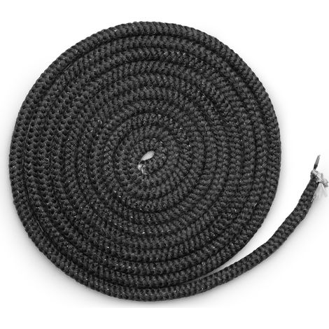 Joint de vitrage pour poêles à cheminée WO 109-8 F de Wamsler - joint de cordon - pièce de rechange aux dimensions parfaitement adaptées