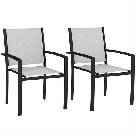 Banc de salle à manger Chaises de jardin empilables (1/5)