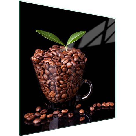 Protezione in vetro per piano cottura 50x52 Caffè (1/5)