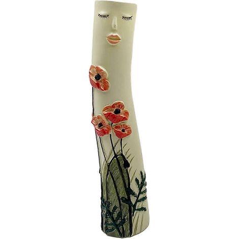 Niedliche Knospenvase, moderne Dekovase, Kunstvase für eine einzelne Blume, kreative Boho-Harzvase, Damenvase für Büro, Hochzeit, Party, Badezimmer-Style B (1/5)