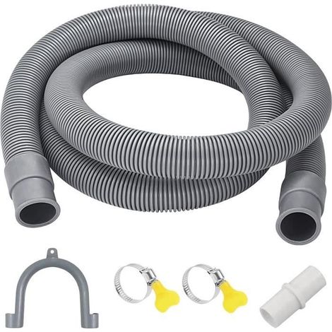 Rallonge Tuyau Vidange Machine a Laver - Polypropylène Industriel - Diamètre intérieur 20mm (1/4)