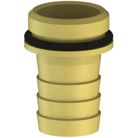 Schlösser Armaturen VATERTEIL MIT WULST U.DICHTUNG 3/4"x3/4", MESSING