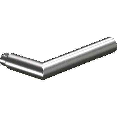 Poignée de porte pour trou OGRO 8906 Aluminium F1/Satino 4-KT.8mm DIN L/R (1/3)