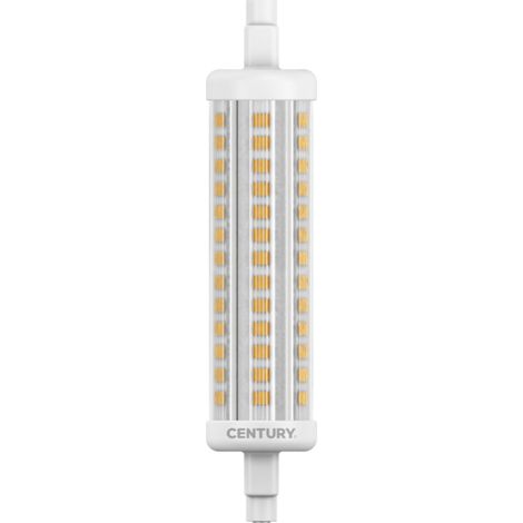 Lampada led tre-d lineare r7s 14watt 4000k century tr-1511840bl
