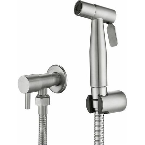 Pulvérisateur de toilettes pour bidet et de toilettes en acier inoxydable, Kit de pulvérisateur de bidet, pulvérisateur de robinetterie Pulvérisateur de WC ,T-Audace (1/5)