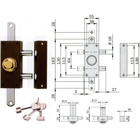 Iseo 910335 Ind Dev Vis Tr Pom Mm60 S/A