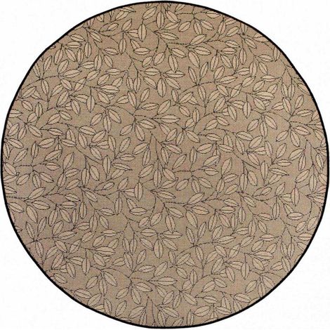 VIVARAISE - Tapis outdoor Chelby Vivaraise - Diamètre 160 cm en polypropylène (1/4)