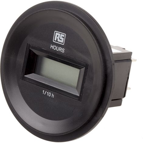 Compteur RS PRO Heures 1080 V c.c. LCD 6 digits ( Prix pour 1 ) (1/2)