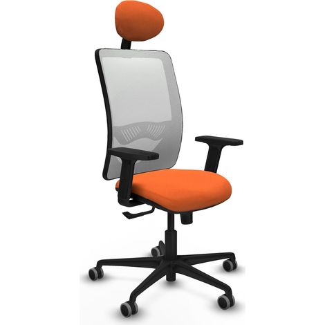 Silla de oficina piqueras y crespo Zulema negro espuma cómoda (1/2)