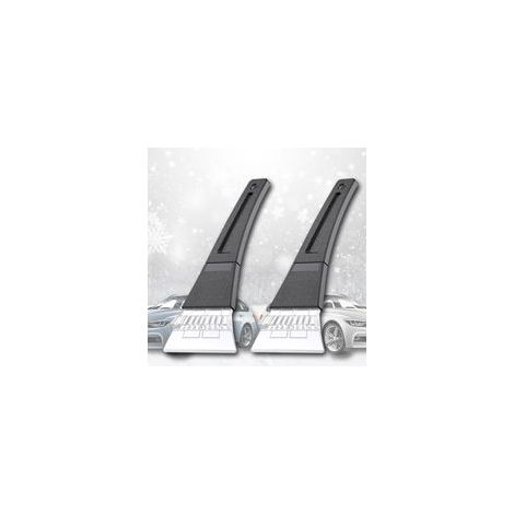 Grattoir Pare Brise Voiture, 2 Pcs Neige Gratte Pare Brise, Gratte-Glace Pare Brise Vitres, Neige Gratte Pare Brise Voiture Professionnel Raclette, Grattoir à Glace Raclette Pare Brise Voiture